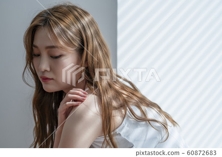 Window woman white beauty Window woman white beauty 60872683