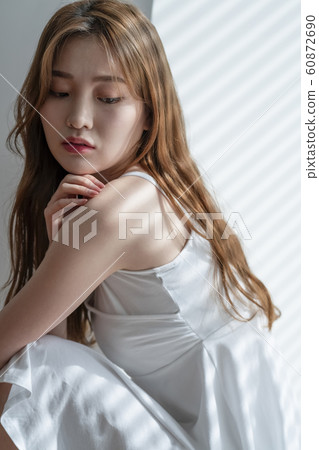 Window woman white beauty 60872690