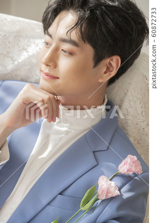 Flower man beauty 60872733