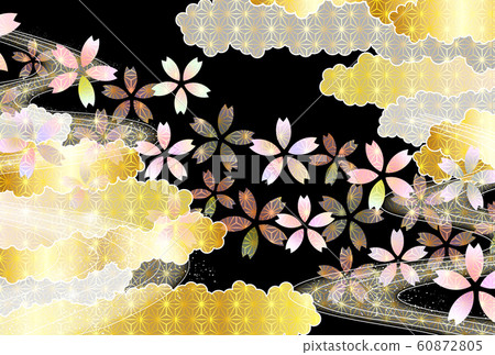 Sakura spring flower background 60872805