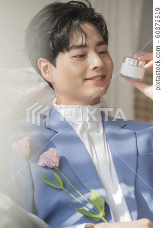 Flower man beauty Flower man beauty 60872819