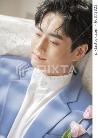 Flower man beauty Flower man beauty 60872822