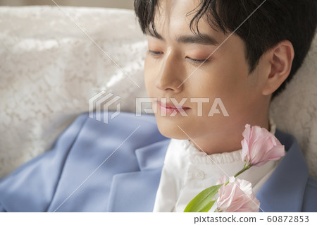 Flower man beauty 60872853