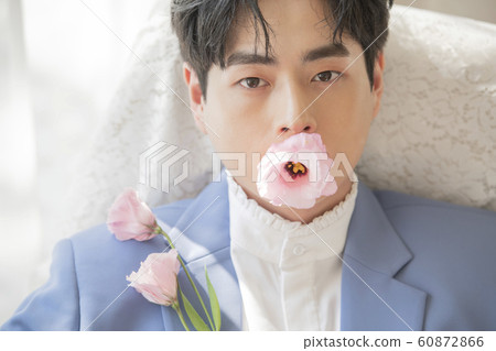 Flower man beauty 60872866