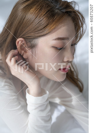 Relaxation bed white 60873207