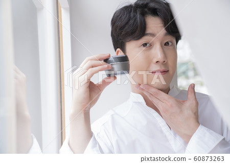 Man beauty white 60873263