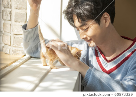 Man resting weekend 60873329