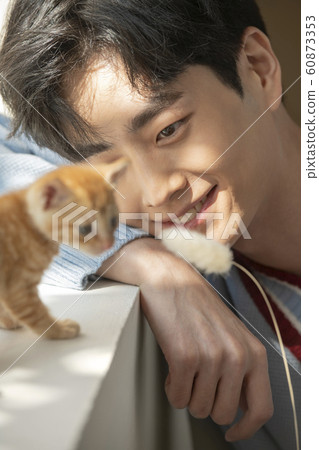 Man resting weekend 60873353