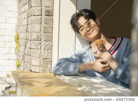 Man resting weekend 60873368