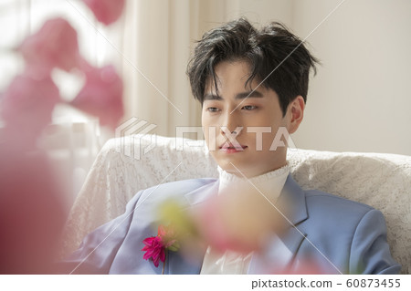 Flower man beauty 60873455