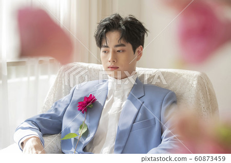 Flower man beauty 60873459