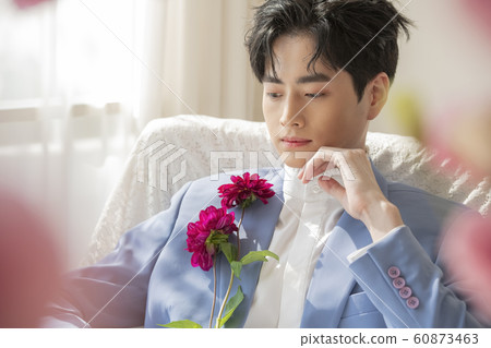 Flower man beauty 60873463
