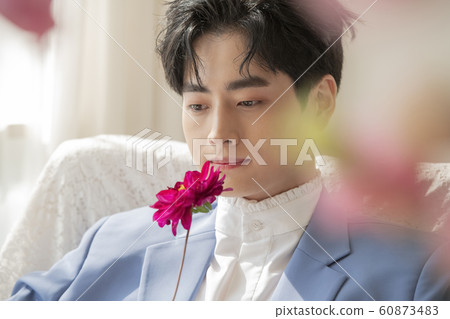 Flower man beauty 60873483