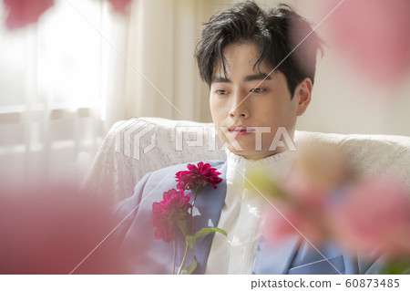 Flower man beauty 60873485