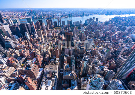 "New York" overlooking Manhattan Midtown 60873608