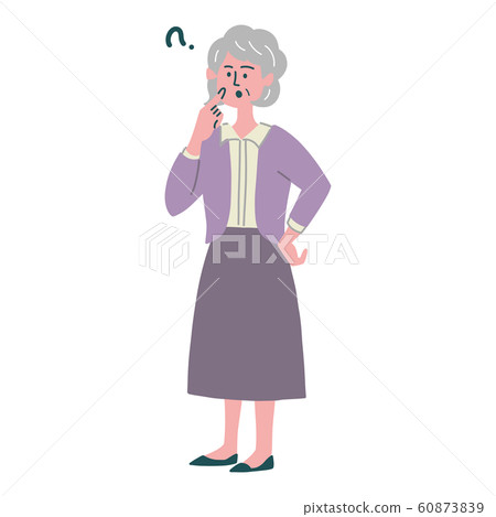 Senior woman question Senior woman question 60873839