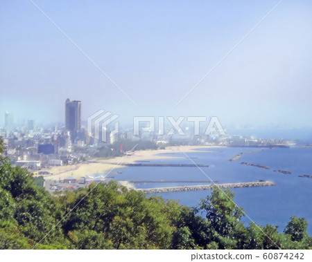 蘇門海灘景觀 60874242