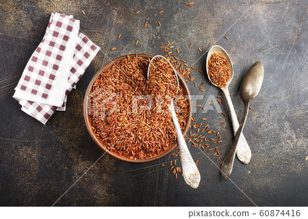 brown rice brown rice 60874416