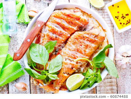 fried ocean perch 60874488