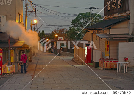 Tetsuwa Hot Spring night view Tetsuwa Hot Spring night view 60875670