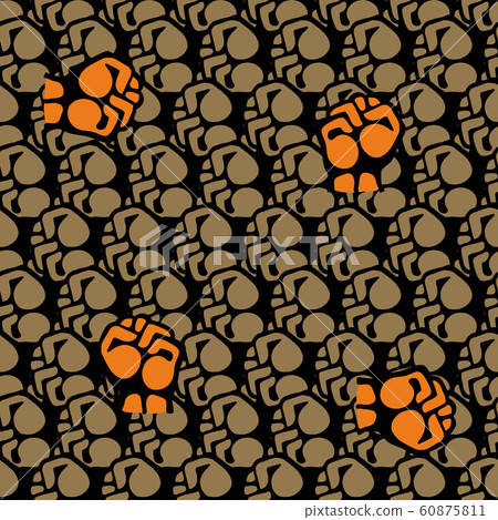 Cool Seamless Texture Pattern MMA, karate for print on t-shirts, rashguard. Vector, EPS. Cool Seamless Texture Pattern MMA, karate for print on t-shirts, rashguard. Vector, EPS. 60875811