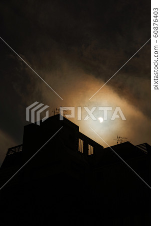 Partial eclipse, Annular Solar Eclipse. Taipei, Taiwan Partial eclipse, Annular Solar Eclipse. Taipei, Taiwan 60876403