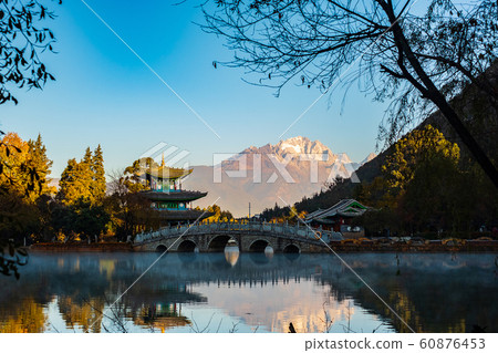 Black Dragon Pool with Jade Dragon Snow Mountain Black Dragon Pool with Jade Dragon Snow Mountain 60876453