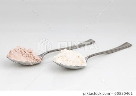Two scopes of protein powder for drinks mix for Two scopes of protein powder for drinks mix for 60880461