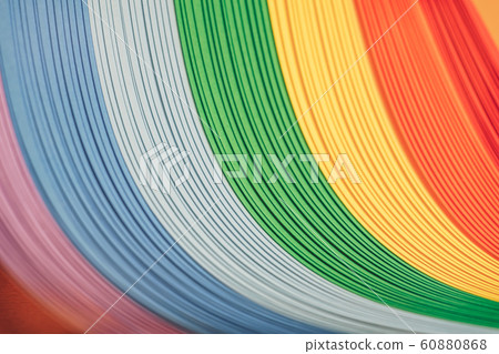 Close up beautiful color rainbow abstract 60880868