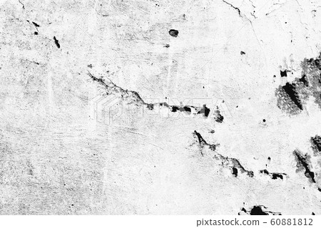 Texture of a concrete wall with cracks and Texture of a concrete wall with cracks and 60881812