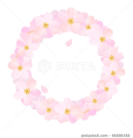 櫻花矢量櫻花 60886388