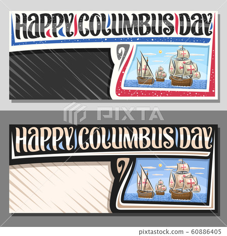 Vector layout for Columbus Day Vector layout for Columbus Day 60886405