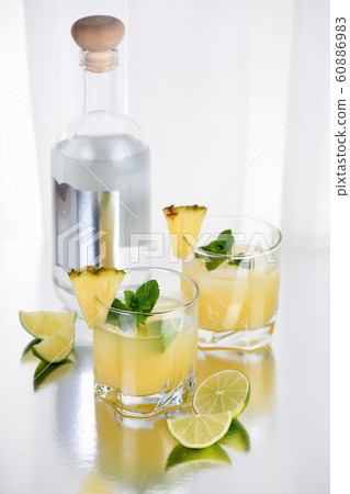 Vodka with pineapple Vodka with pineapple 60886983
