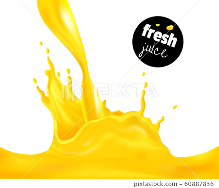 Juice Spray Background 60887836