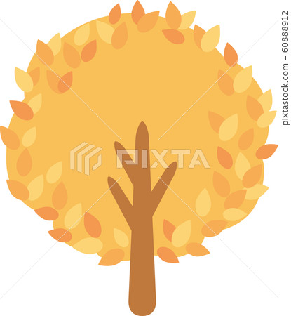 樹與秋天的葉子 60888912