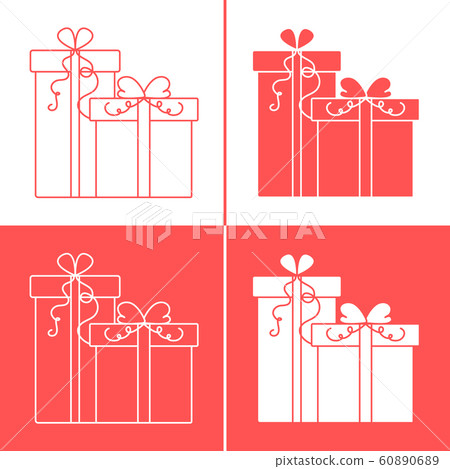 Gift New Year 2020, Christmas, birthday Shopping Gift New Year 2020, Christmas, birthday Shopping 60890689