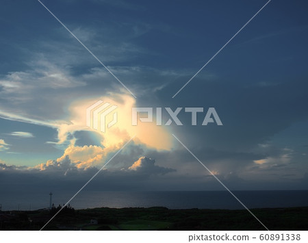 Okinawa Lens Cloud and Lighthouse 1 Okinawa Lens Cloud and Lighthouse 1 60891338