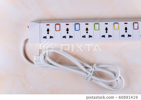 Universal electricity sockets multi plug extension 60891419