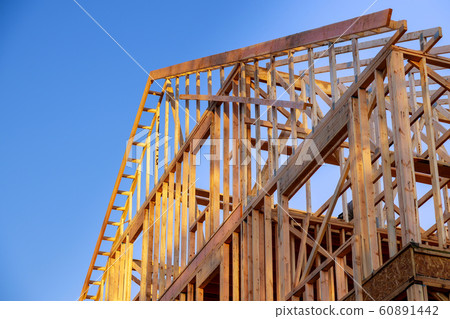 New construction home residential construction New construction home residential construction 60891442