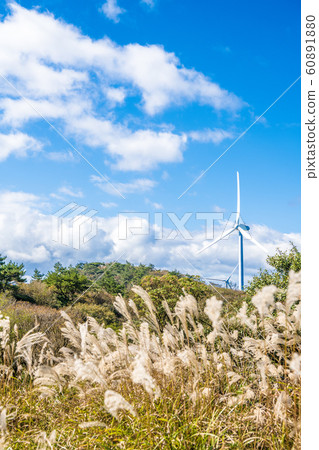 [Autumn] Windmill of Aoyama Kogen 60891880