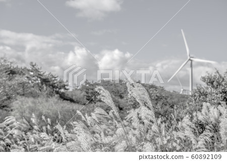 [Sepia] Aoyama Kogen Windmill @ Autumn 60892109