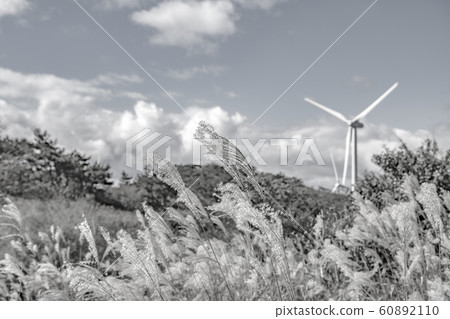 [Sepia] Aoyama Kogen Windmill @ Autumn 60892110