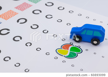 Visual acuity test table Landolt Visual acuity test table Landolt 60893099