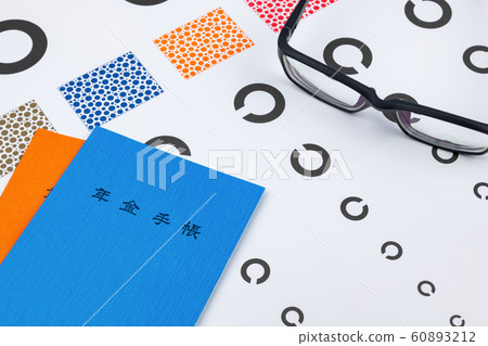 Visual acuity test table Landolt Visual acuity test table Landolt 60893212