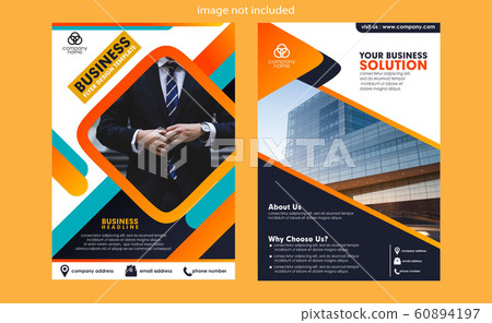 Business flyer design vector template 60894197