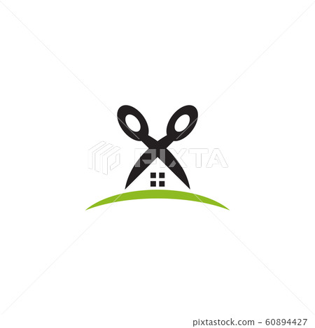 Scissor icon logo design vector template 60894427