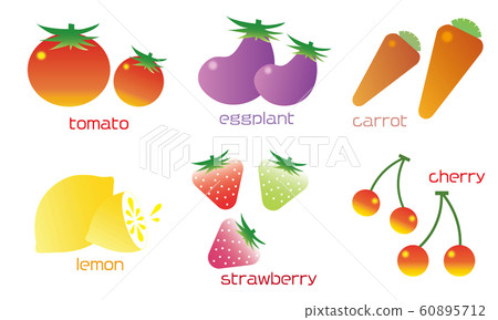 Vegetables and fruit material 60895712