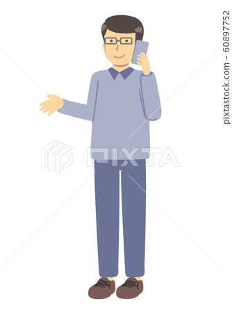 有智能手機的男人 60897752