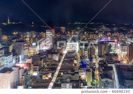 Sendai City Night View AER Observation Terrace [Miyagi Prefecture] 60898193