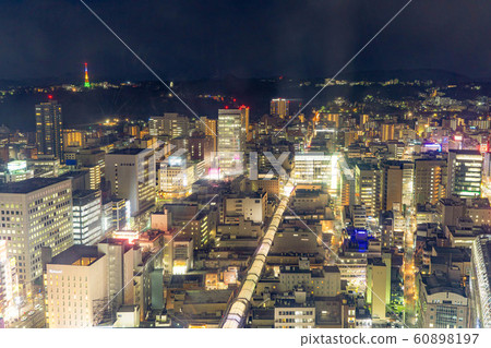 Sendai City Night View AER Observation Terrace [Miyagi Prefecture] 60898197